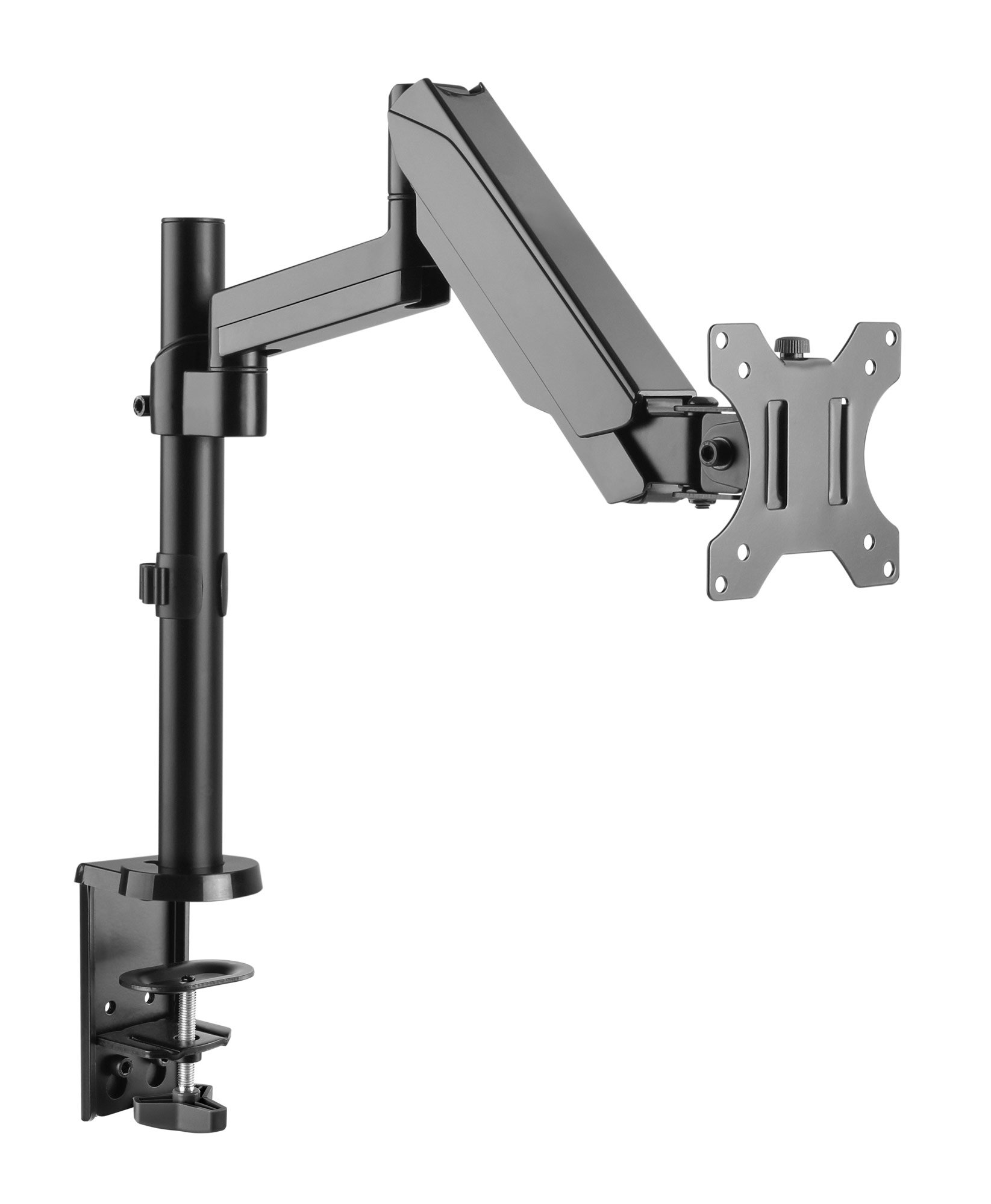 Supporto da Scrivania per Monitor 17-32'' con Molla a Gas Estensione 420 mm TECHLY