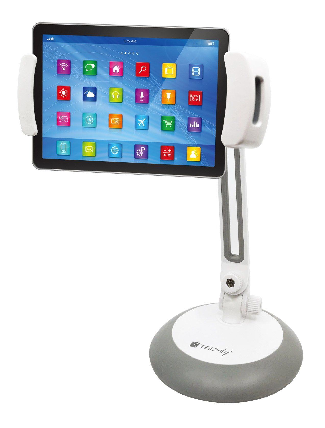 Supporto Universale da Tavolo per Smartphone e Tablet fino a 10'' TECHLY