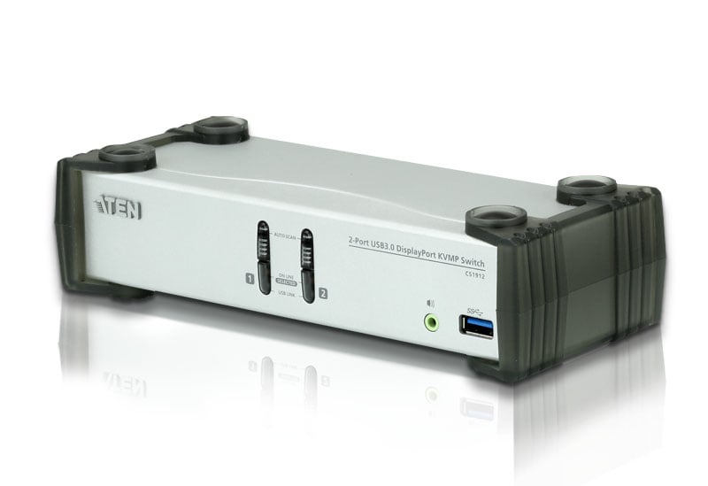 Switch DisplayPort KVMP USB3.0 a 2 porte, CS1912 ATEN
