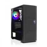 Case PC Chassis ATX Mid Tower con Ventola Nero WHITE SHARK