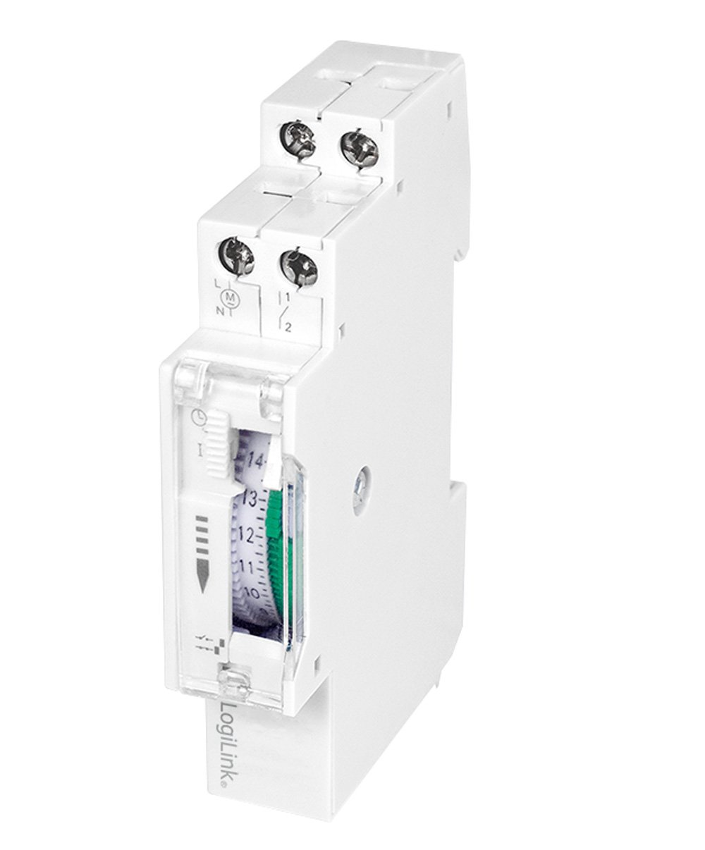 Timer Meccanico per Montaggio su Guida Din LOGILINK