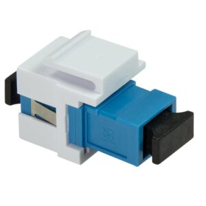 Giunto Fibra SC Simplex per Installazione Keystone Blu e Bianco LOGILINK