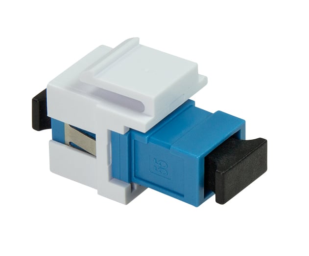 Giunto Fibra SC Simplex per Installazione Keystone Blu e Bianco LOGILINK