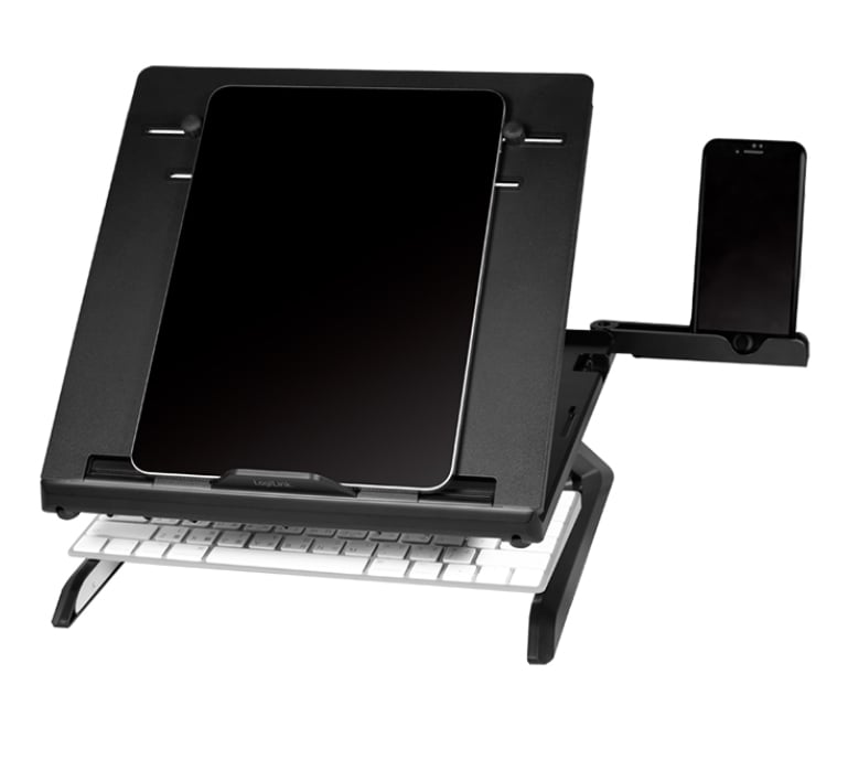Supporto per Notebook e Tablet 10-15.6'' Ergonomico Nero LOGILINK - immagine 7
