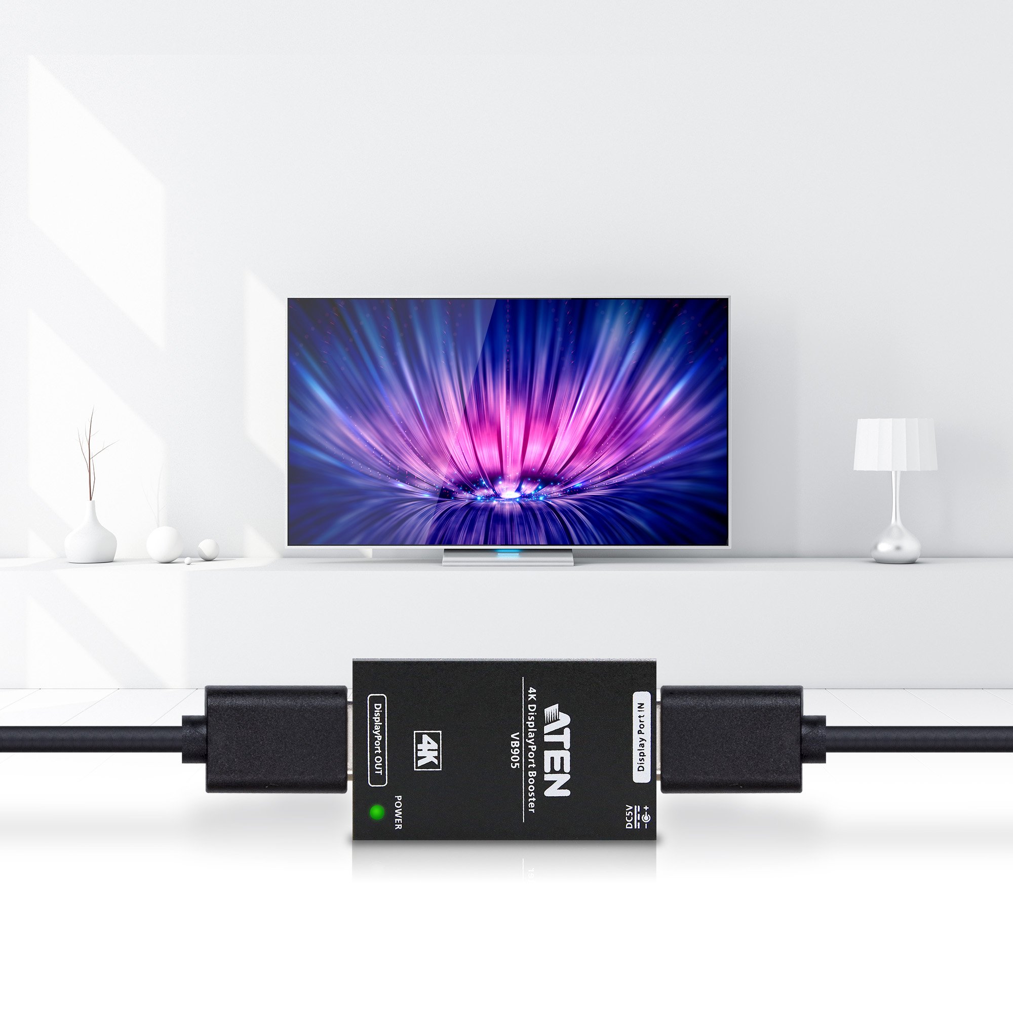 Amplificatore DisplayPort 4K reale 10 m VB905 ATEN - immagine 5