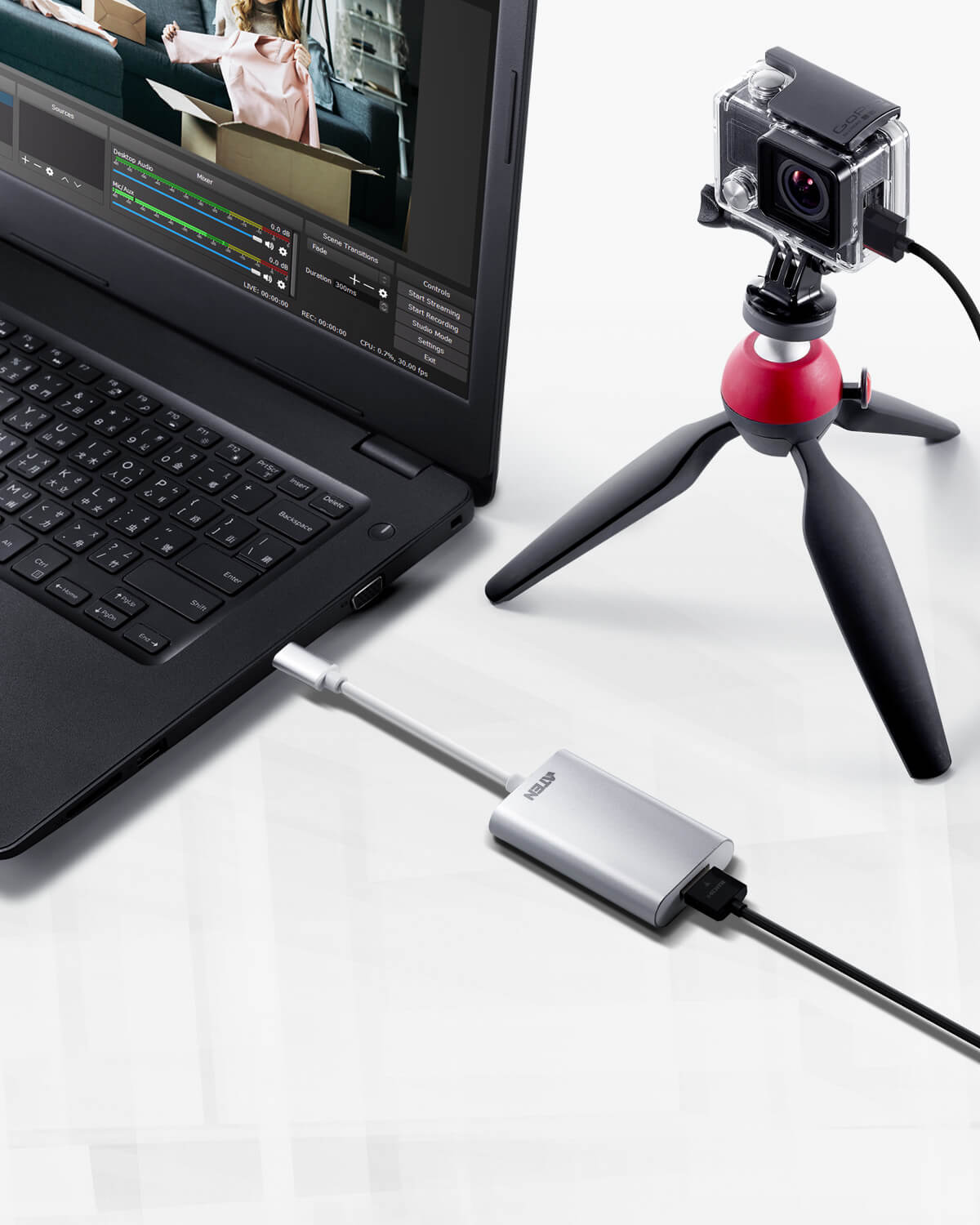 CAMLIVE™ Acquisizione Video UVC da HDMI a USB-C™, UC3020 ATEN - immagine 5