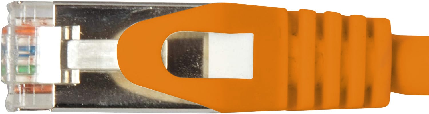 Cavo di Rete Patch in Rame Cat. 6A SFTP LSZH 0,25 m Arancione TECHLY PROFESSIONAL - immagine 5