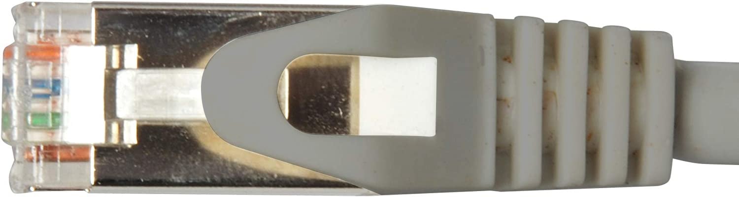 Cavo di Rete Patch in Rame Cat. 6A SFTP LSZH 0,25 m Grigio TECHLY PROFESSIONAL - immagine 5