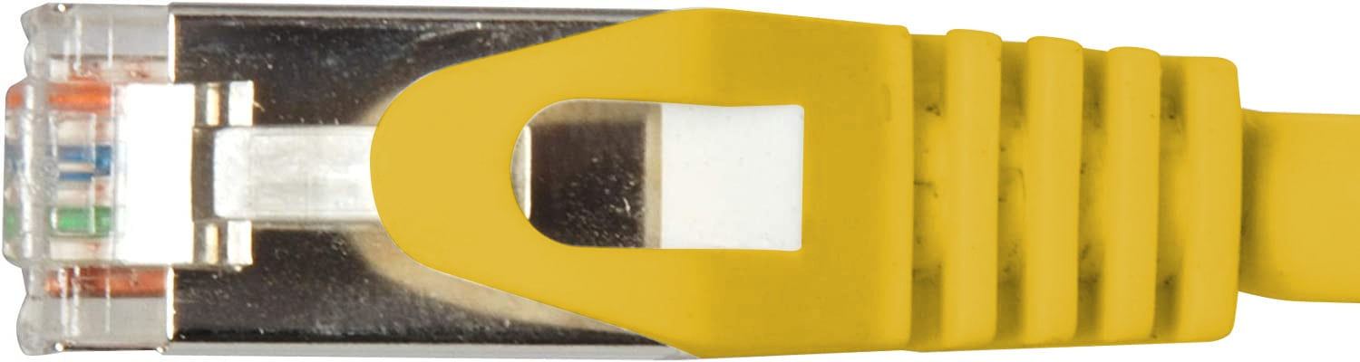 Cavo di Rete Patch in Rame Cat. 6A SFTP LSZH 1 m Giallo TECHLY PROFESSIONAL - immagine 5