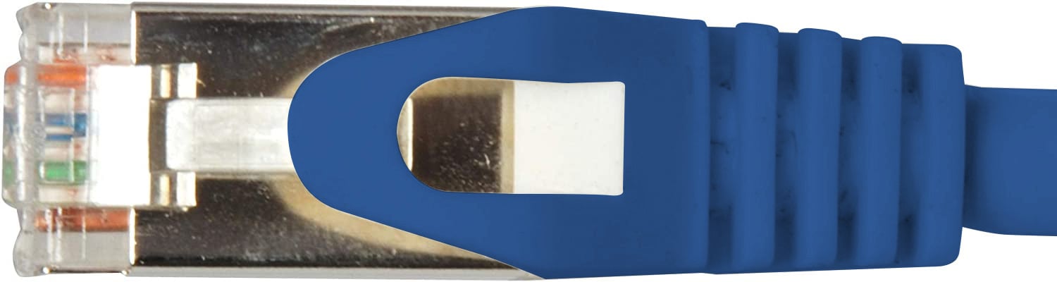 Cavo di Rete Patch in Rame Cat. 6A SFTP LSZH 5 m Blu TECHLY PROFESSIONAL - immagine 5