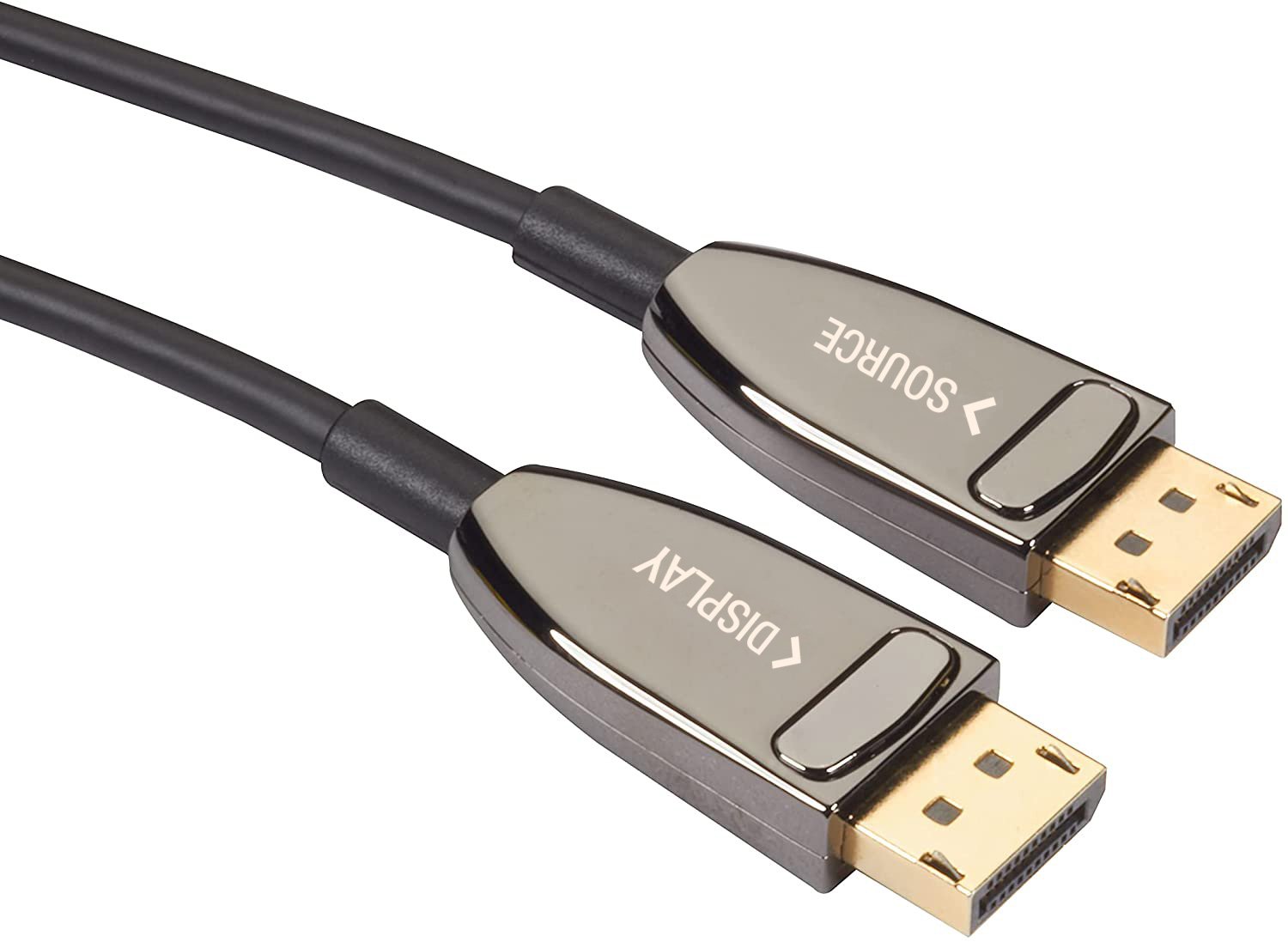 Cavo Ottico Attivo DisplayPort 1.4 AOC 8K@60Hz 32.4 Gbps Connettori a Scatto 30m TECHLY - immagine 5
