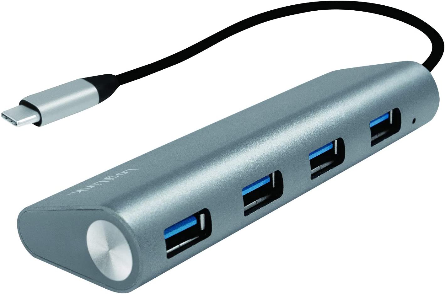 Hub USB-C™ SuperSpeed 4 Porte Alluminio Silver LOGILINK - immagine 6
