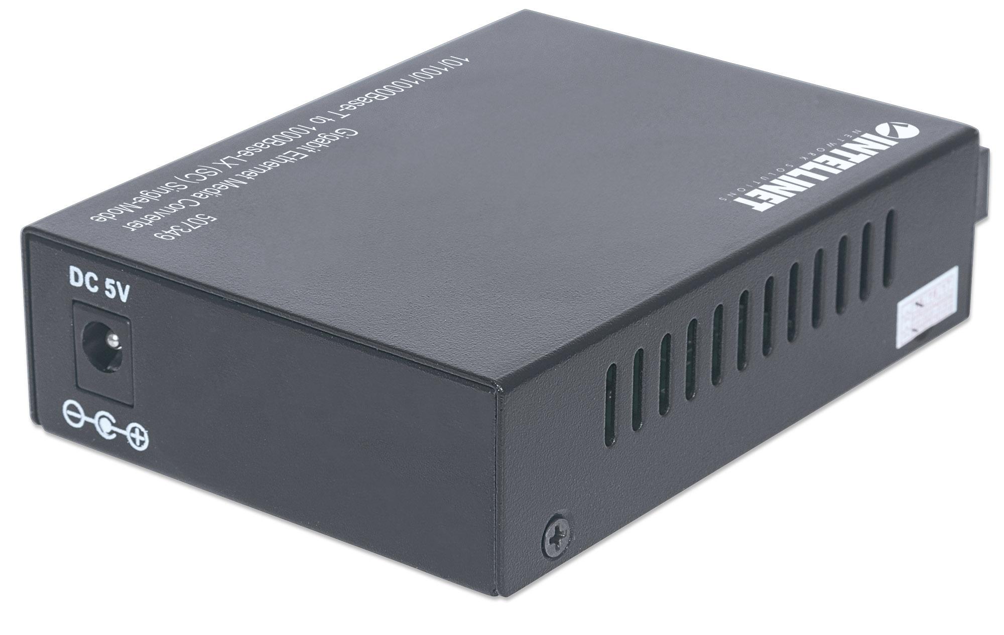 Media Converter Gigabit Ethernet Monomodale INTELLINET - immagine 6