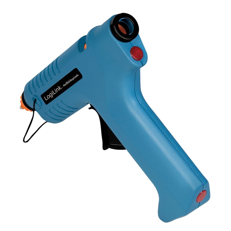 Pistola per Colla a Caldo Wireless, 80W, con supporto, blu LOGILINK - immagine 6