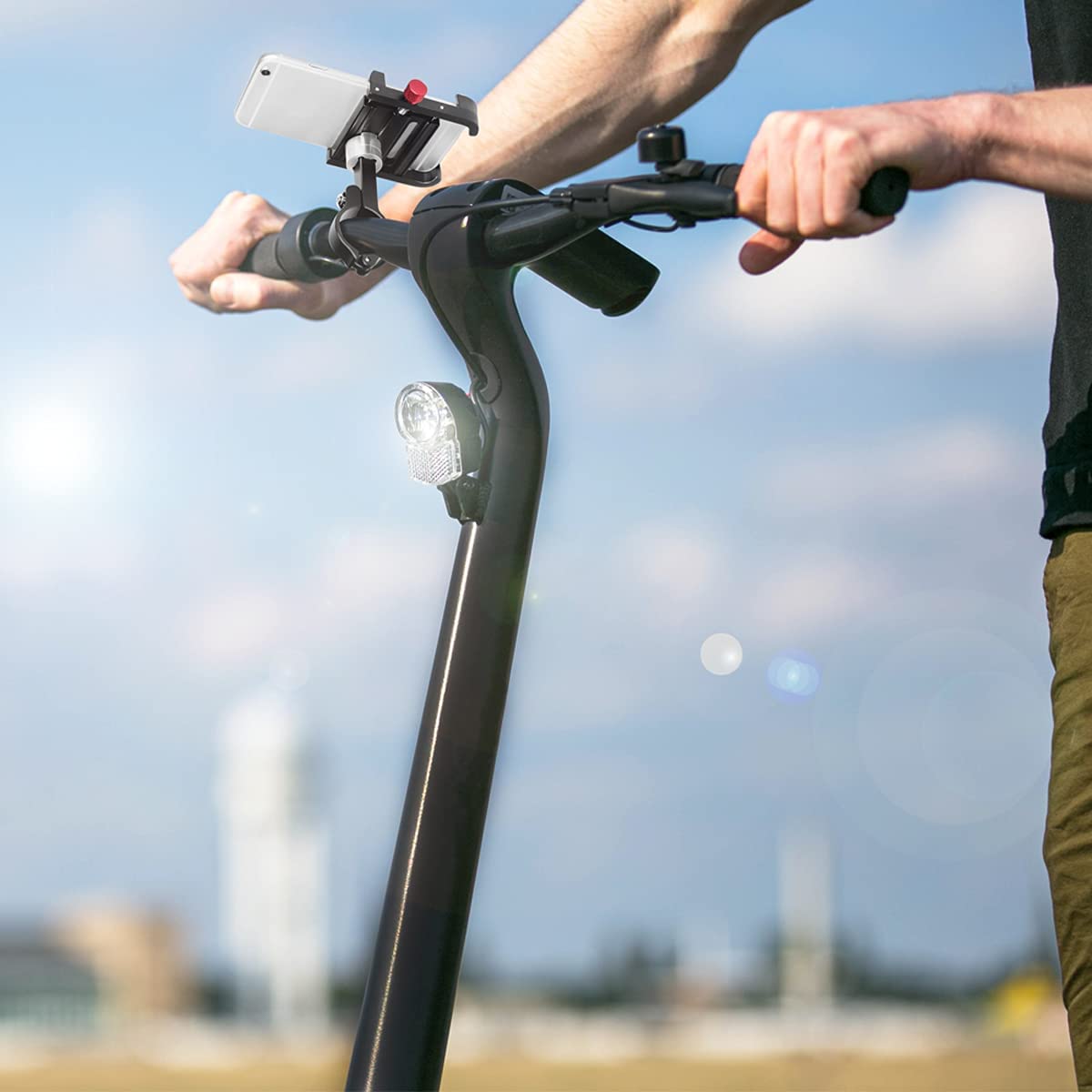 Supporto da Bicicletta per Smartphone 3.5''-7'' Fissaggio Verticale LOGILINK - immagine 6