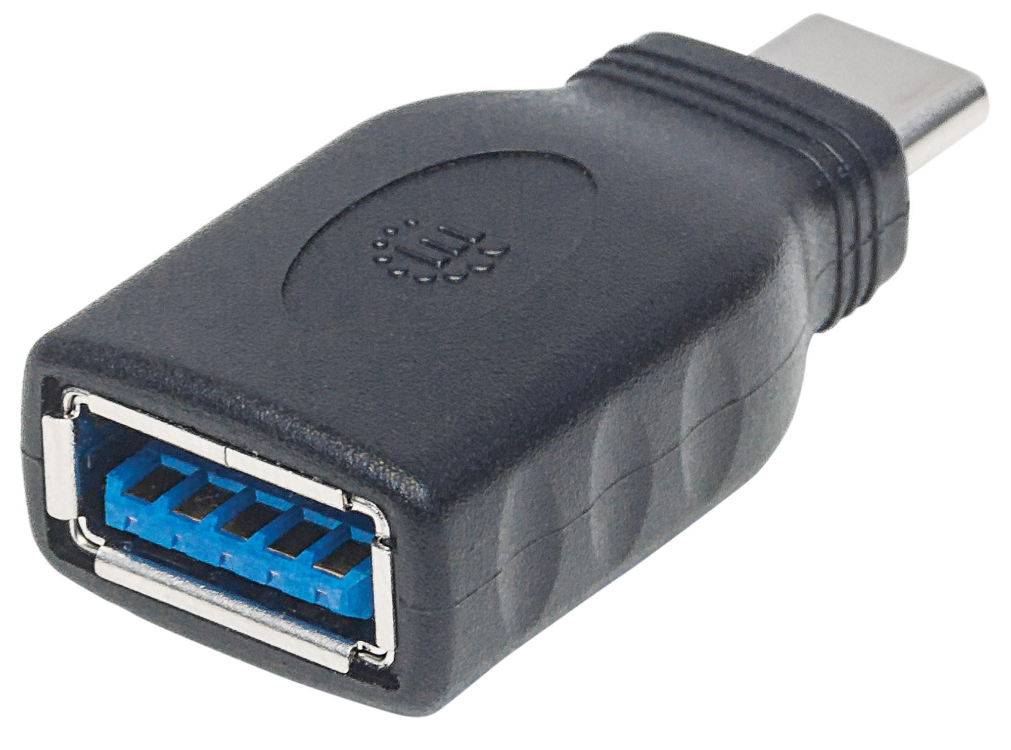 Adattatore Convertitore USB-C™ Maschio a USB-A Femmina MANHATTAN - immagine 5