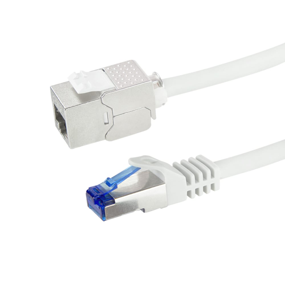 Cavo Prolunga Patch Cat.6A S/FTP 1m Grigio LOGILINK - immagine 6