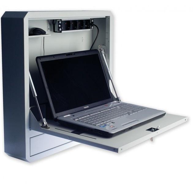 Box di Sicurezza per Notebook e Accessori per LIM Prof. 127 Grigio TECHLY PROFESSIONAL - immagine 6