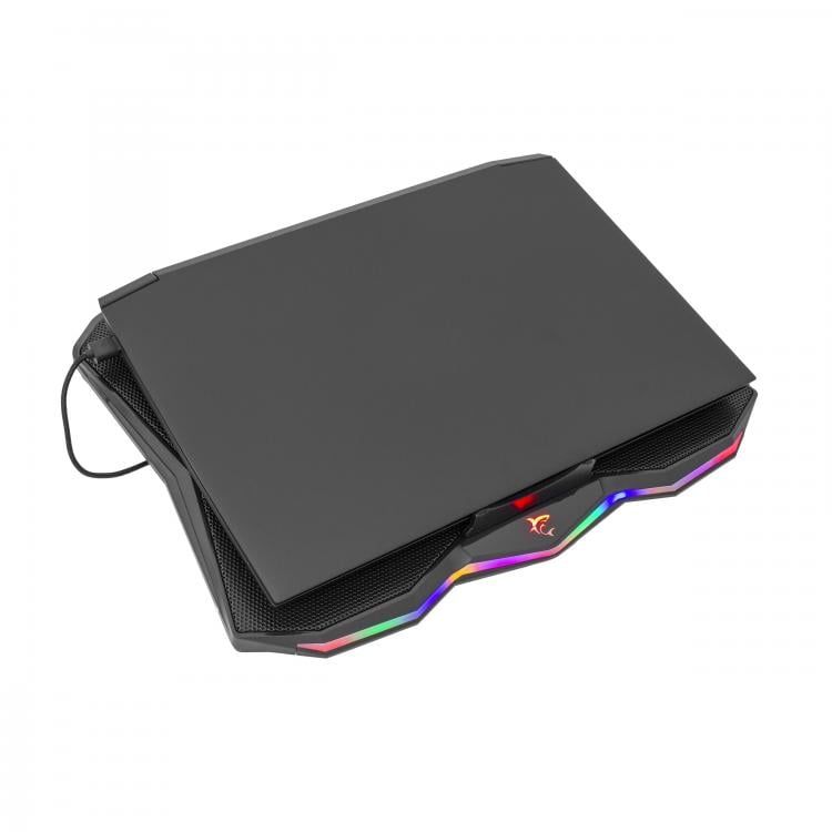 Supporto per Notebook fino a 17.3'' con Ventola per Sistema di Raffreddamento WHITE SHARK - immagine 6