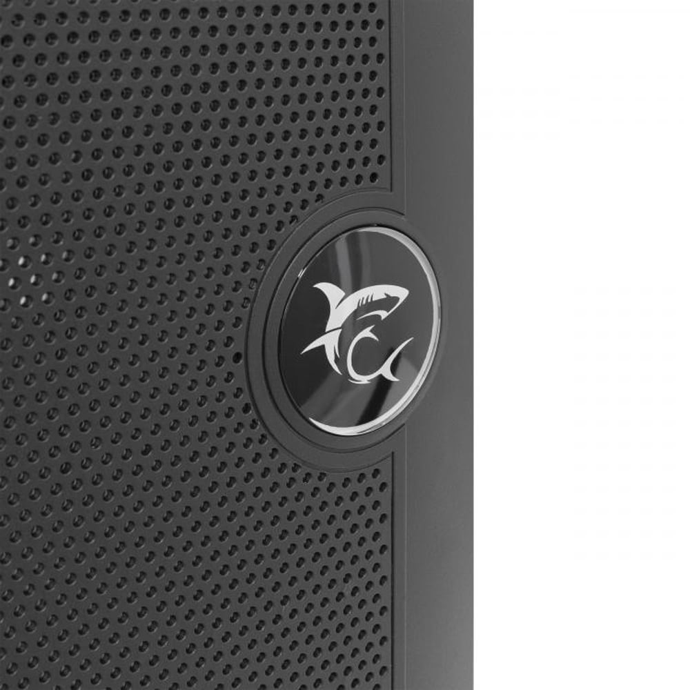 Case PC Chassis ATX Mid Tower con Ventola Nero WHITE SHARK - immagine 6