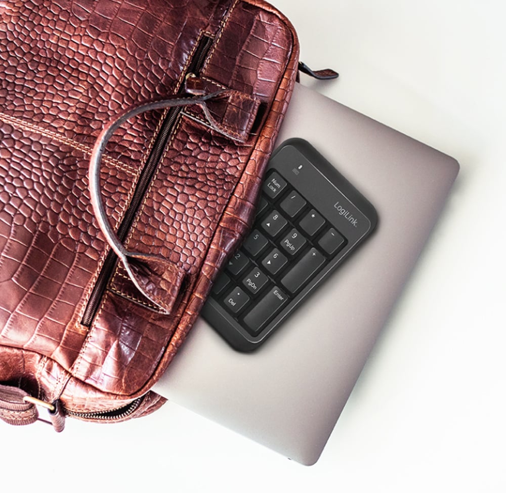 Tastierino Numerico Bluetooth V5.1 Nero LOGILINK - immagine 5
