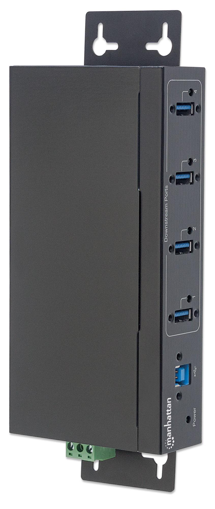 Hub Industriale USB 3.0 4 Porte MANHATTAN - immagine 6
