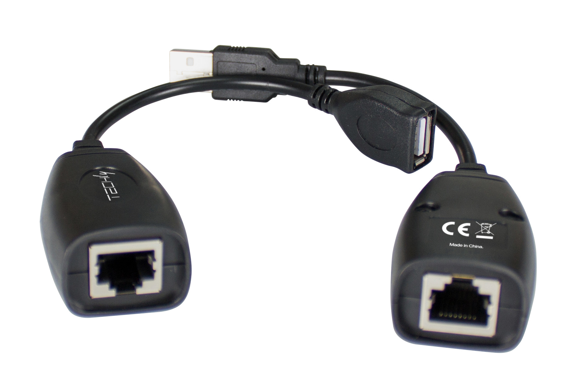 Extender USB su Cavo Cat. 5E/6 fino a 50m TECHLY - immagine 6