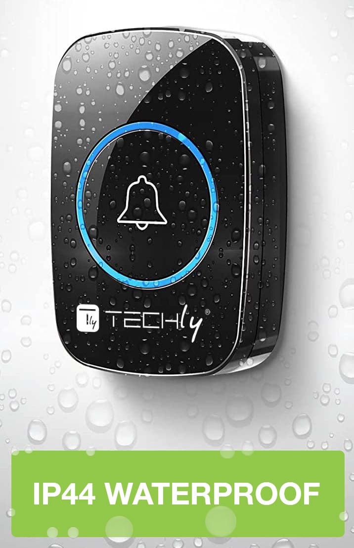Kit Campanello Wireless fino a 300m TECHLY - immagine 6
