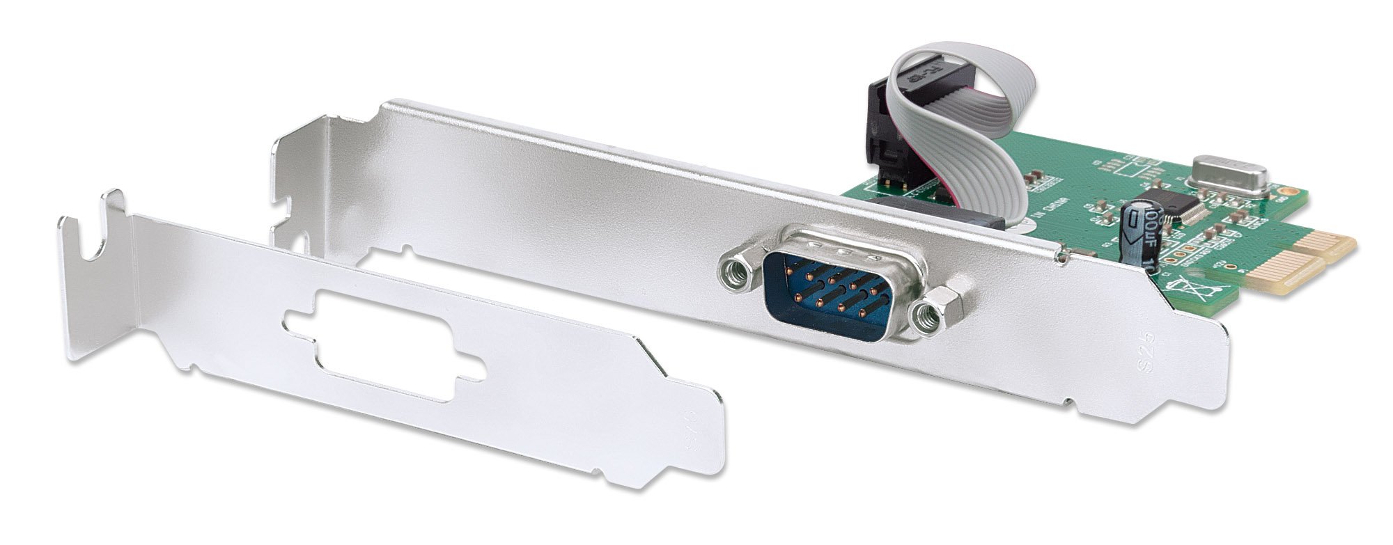 Scheda PCI Express Seriale 1 Porta DB9 M MANHATTAN - immagine 6