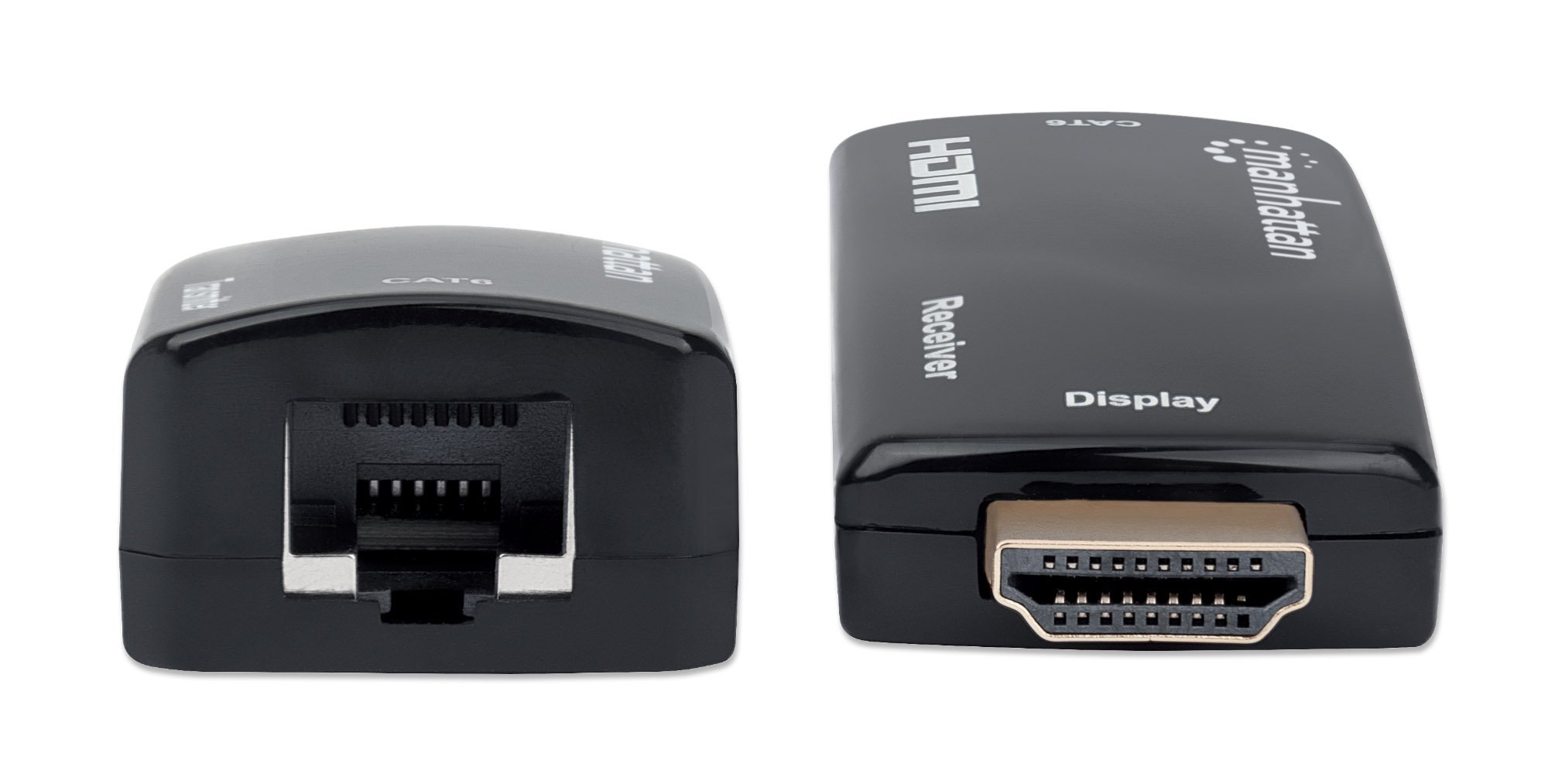 Extender HDMI Over Ethernet 1080p Compatto Nero MANHATTAN - immagine 6