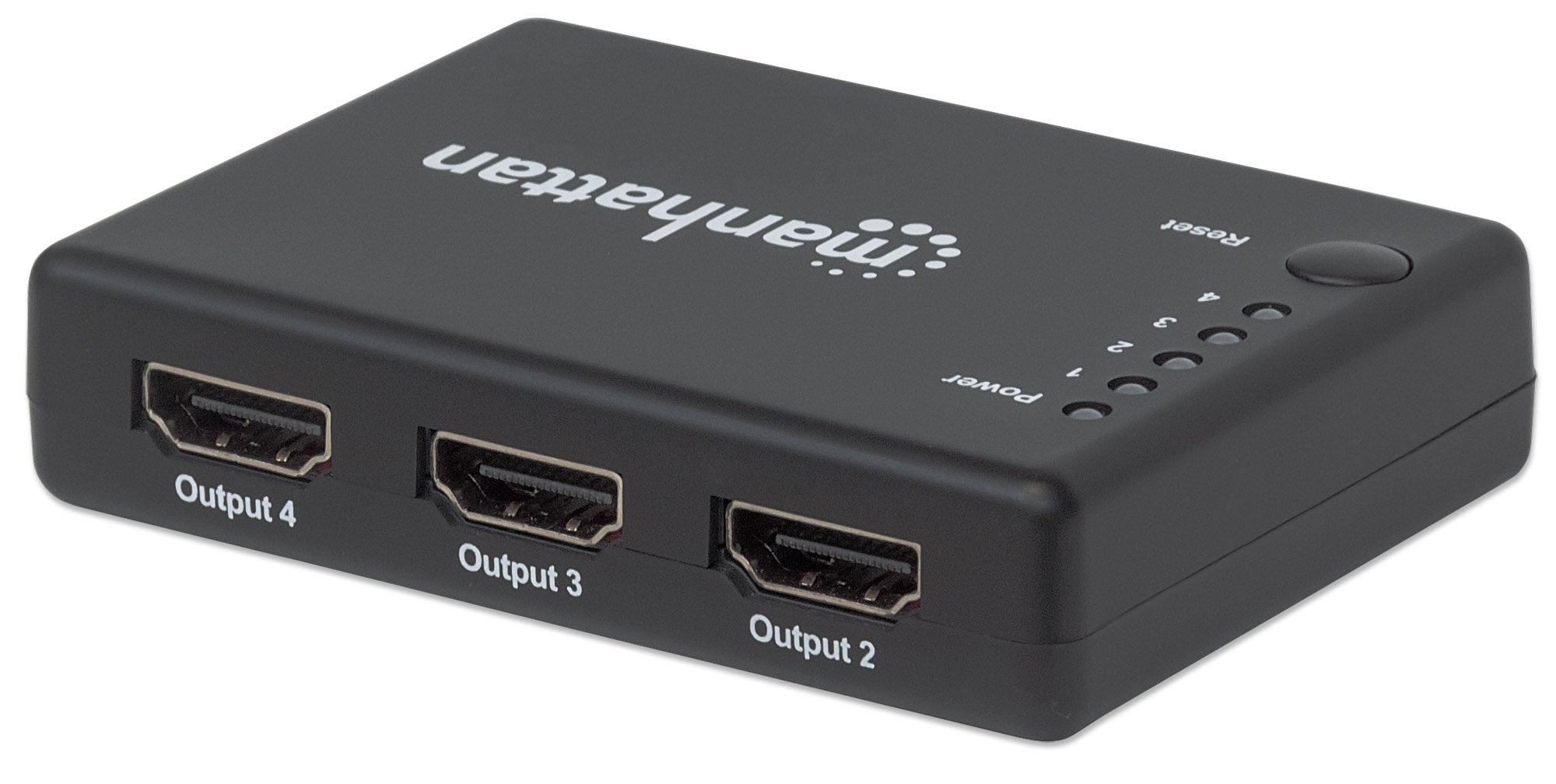 Splitter HDMI 4K UHD 3D con LED 4 vie MANHATTAN - immagine 6