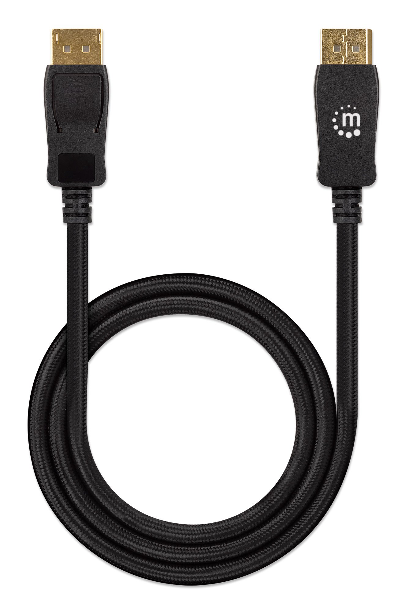 Cavo Audio/Video DisplayPort 1.4 8K a 60 Hz M/M 1m Nero MANHATTAN - immagine 6