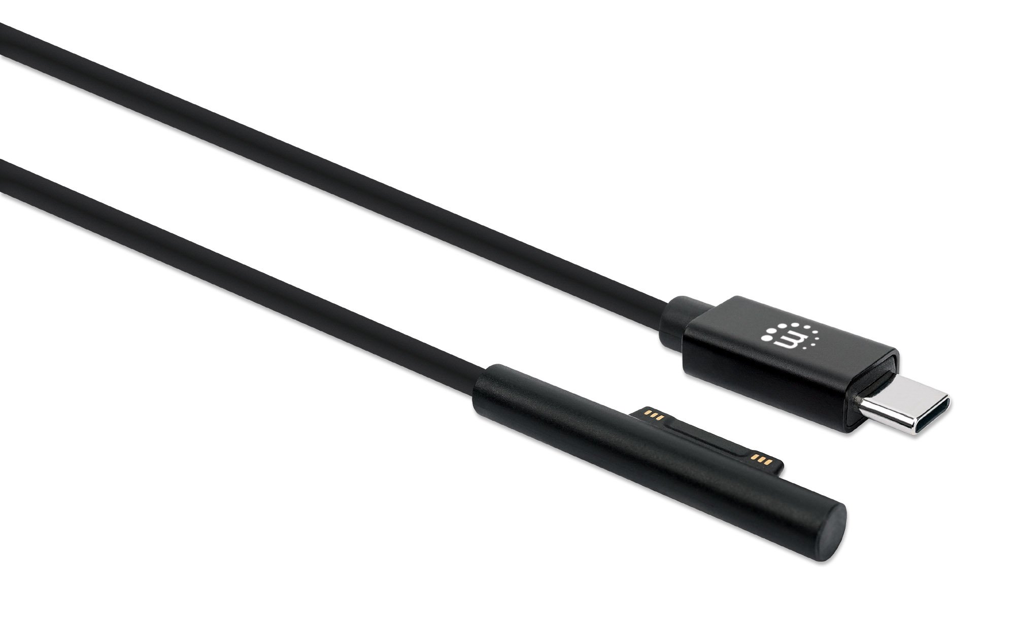 Cavo di ricarica da USB-C™ a Surface® Connect 1,8m Nero MANHATTAN - immagine 6