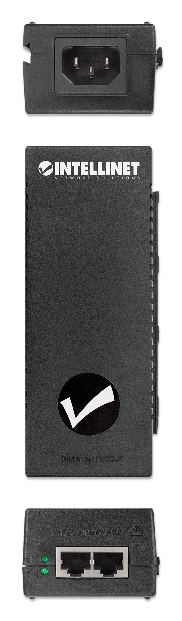 Iniettore Gigabit PoE+ Ultra Power 100m INTELLINET - immagine 6