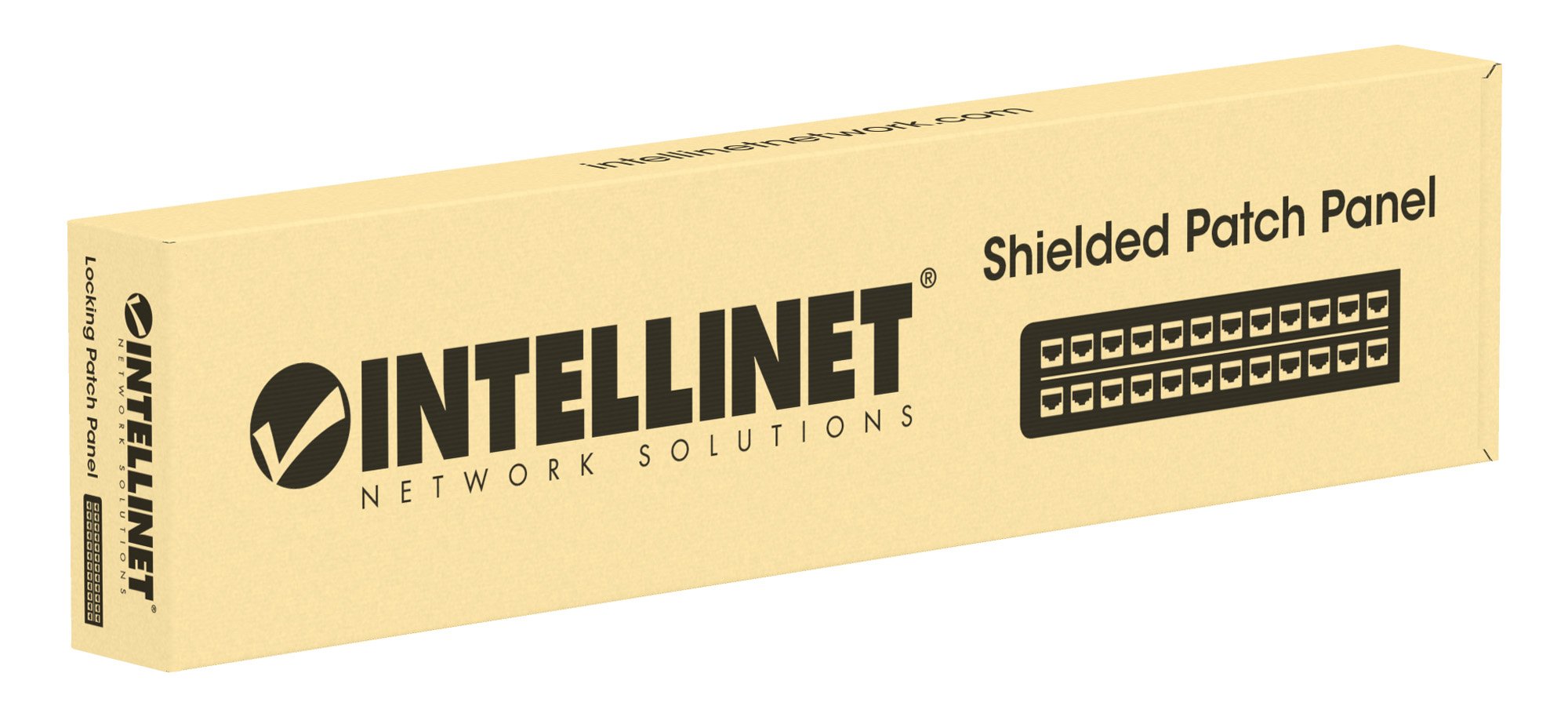 Pannello Patch 24 posti 19'' 0.5U Cat6 FTP Grigio INTELLINET - immagine 6