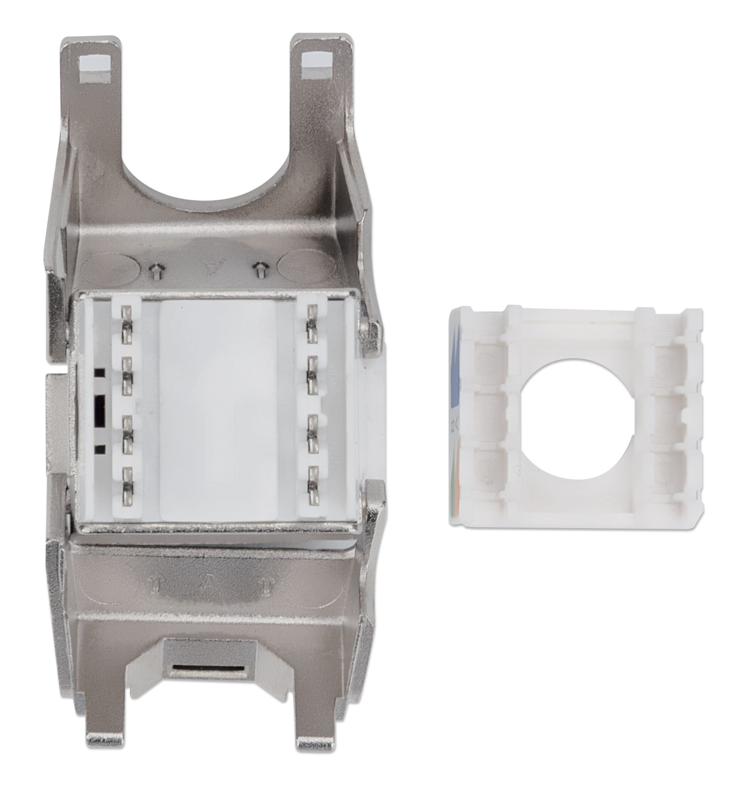 Frutto Keystone Femmina Cat6A STP Toolless INTELLINET - immagine 5