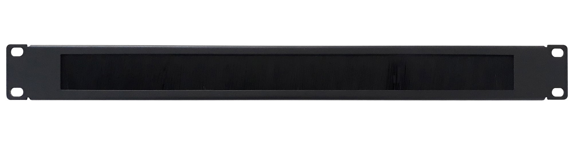 Pannello Passacavi 1U Forato con Spazzola Nero TECHLY PROFESSIONAL - immagine 6