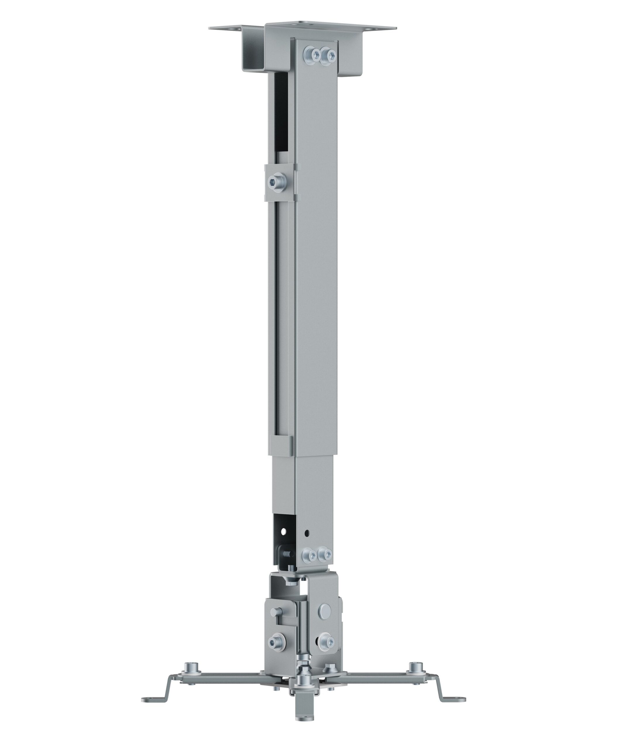 Staffa Universale a Parete-Soffitto per Proiettori Silver TECHLY - immagine 6