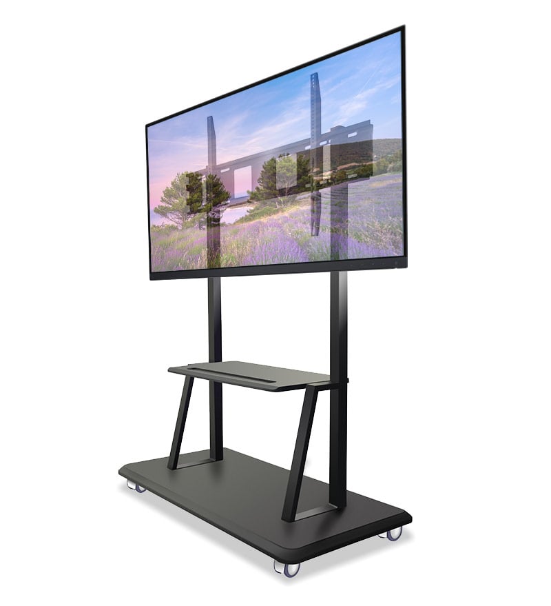 Supporto a Pavimento con Mensola per TV LCD/LED/Plasma 55-120'' TECHLY - immagine 6