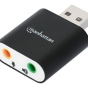 Scheda audio USB Hi-Speed Stereo MANHATTAN