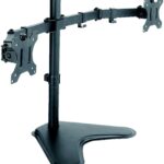 Supporto da scrivania per 2 Monitor 13-32'' con base TECHLY
