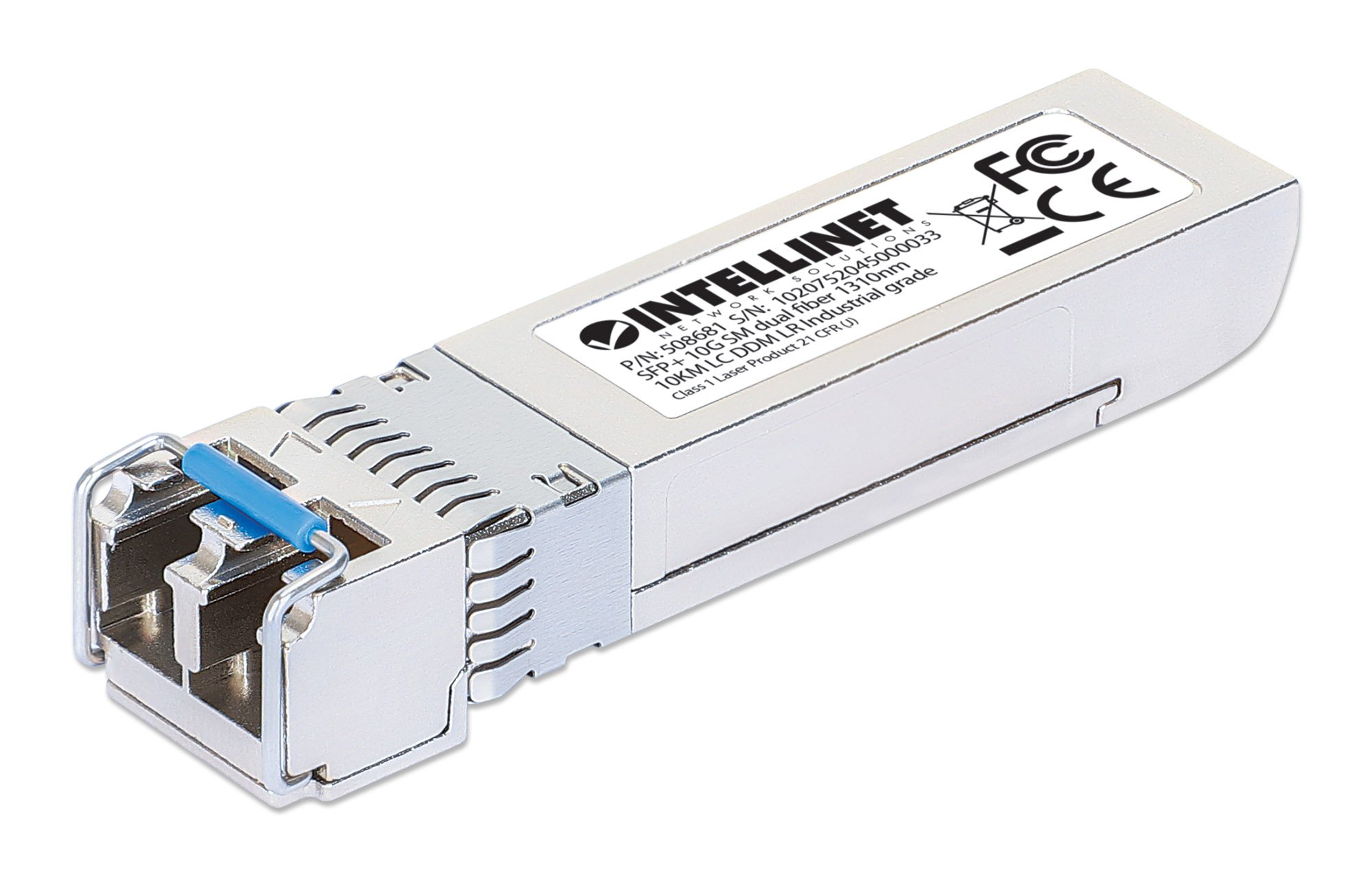 Transceiver SFP+ Fibra Ottica Monomodale LC Duplex 10GBase-LR INTELLINET