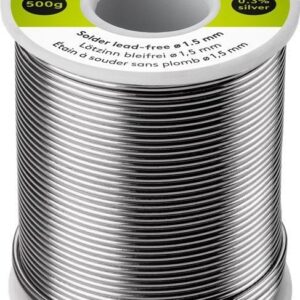 Stagno in Rotolo per Saldatura diam. 1.5 mm 500gr GOOBAY