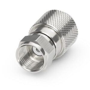 Confezione 10 Adattatori F per Cavi Diametro 8,2/8,4mm GOOBAY