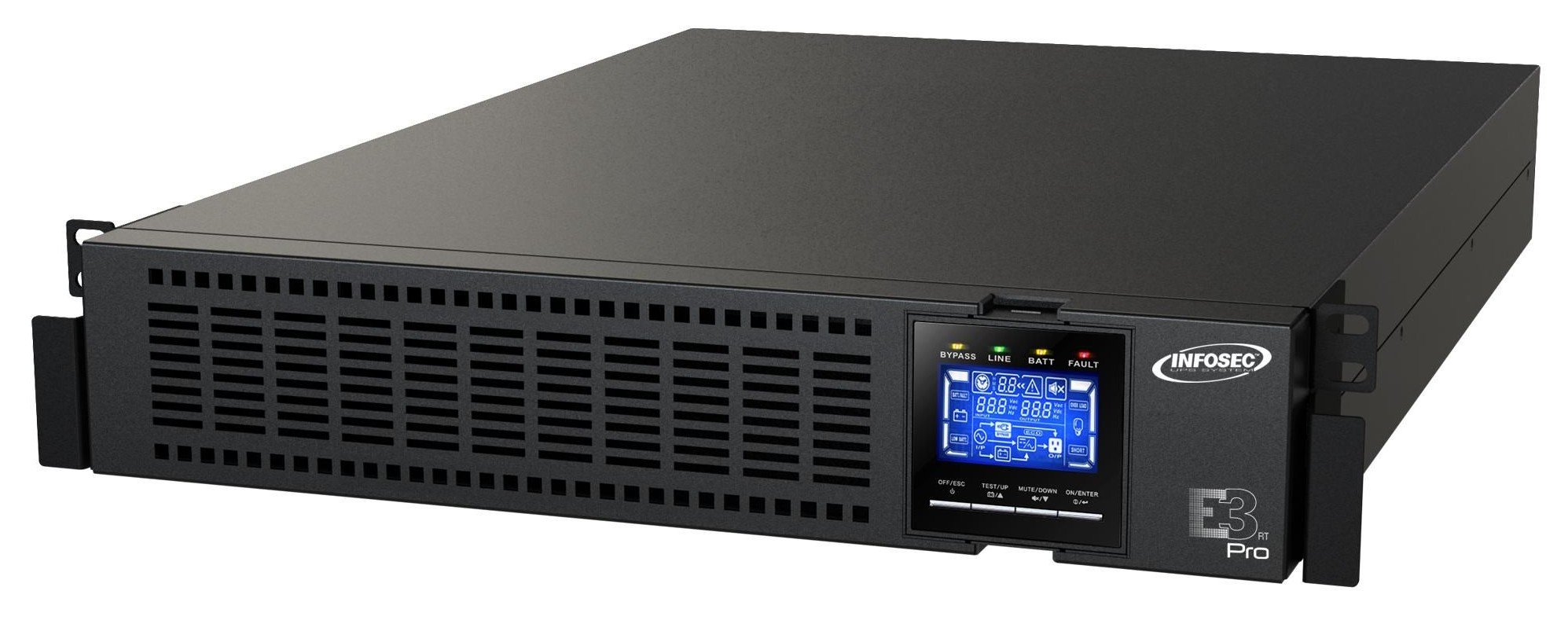 Gruppo di Continuità UPS E3 Pro 5000VA 4500W On Line Nero INFOSEC