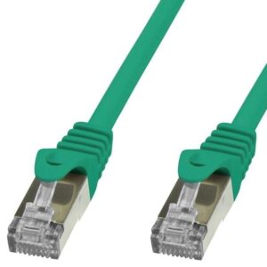 Cavo di rete Patch in rame Cat.6 Verde SFTP LSZH 0,5m TECHLY PROFESSIONAL
