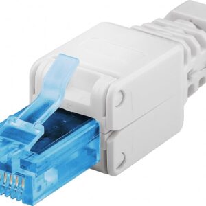 Plug Cat.6A RJ45 UTP Toolless con Copriconnettore GOOBAY