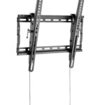 Staffa a muro inclinabile TV LED LCD 32-70'' robusta e pieghevole TECHLY