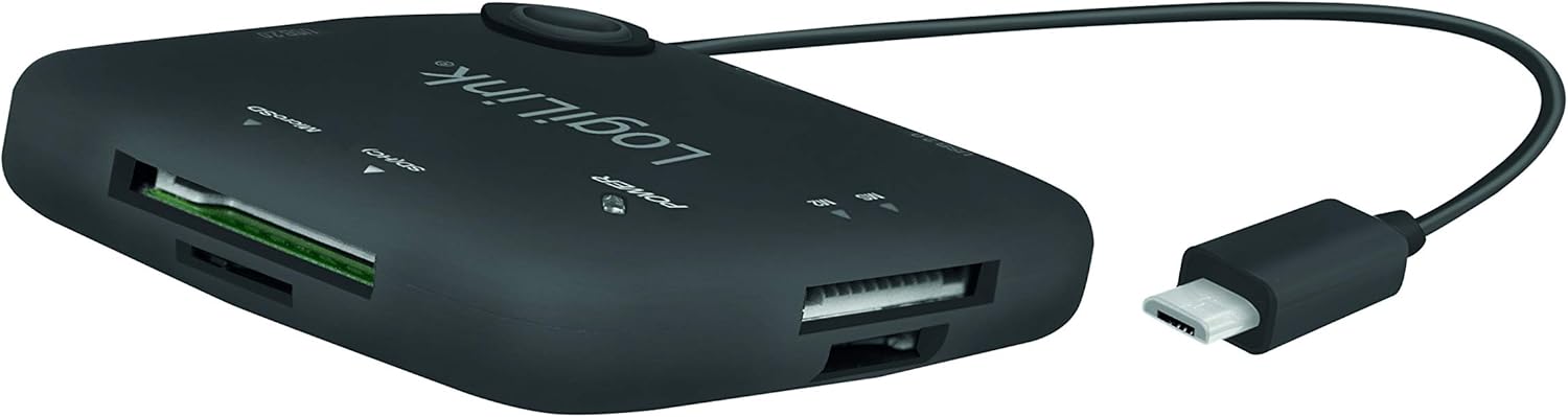 HUB Multifunzione On-The-Go Micro-USB e Lettore di Schede LOGILINK - immagine 7