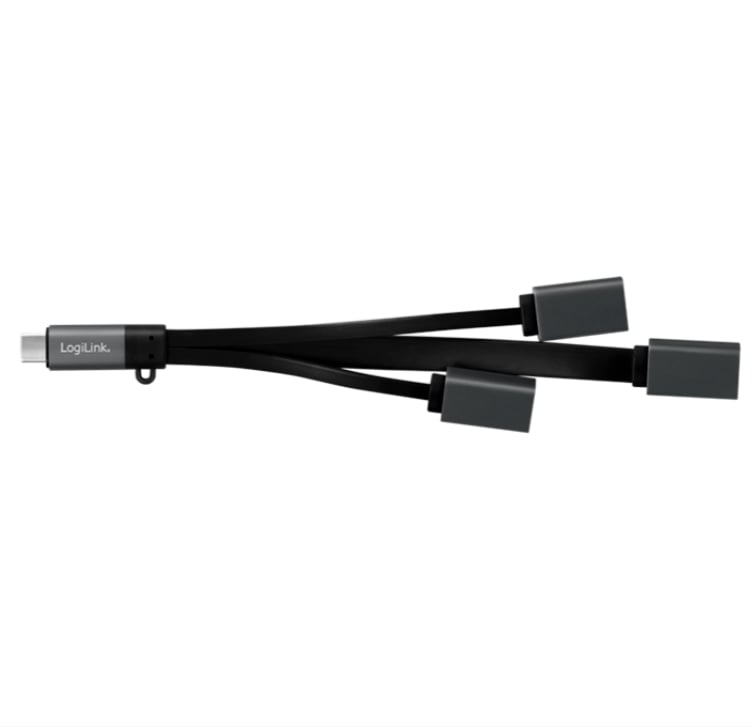 Hub Flessibile USB-C™ SuperSpeed 3 Porte USB3.0 A Femmina Nero LOGILINK - immagine 7